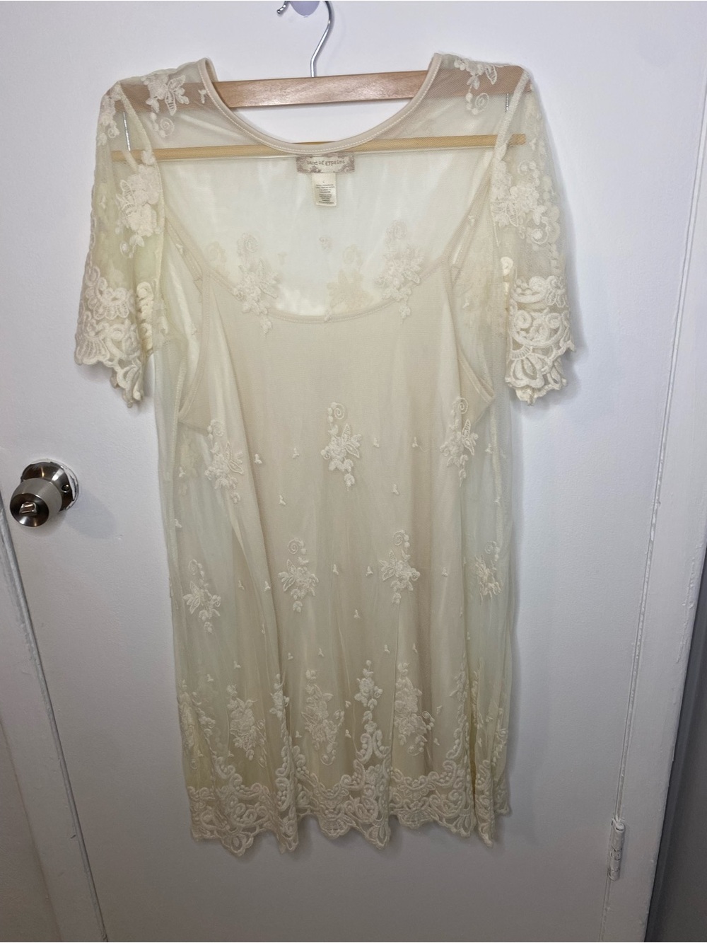 Sheer dress size L